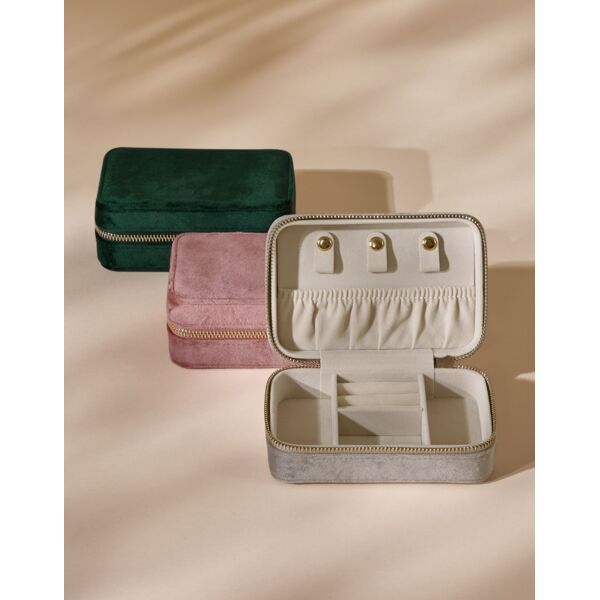Velvet Travel Jewellery Box Thumbnail