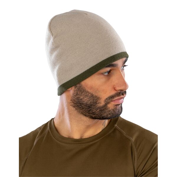 Soft Feel Cuffless Reversible Beanie Thumbnail