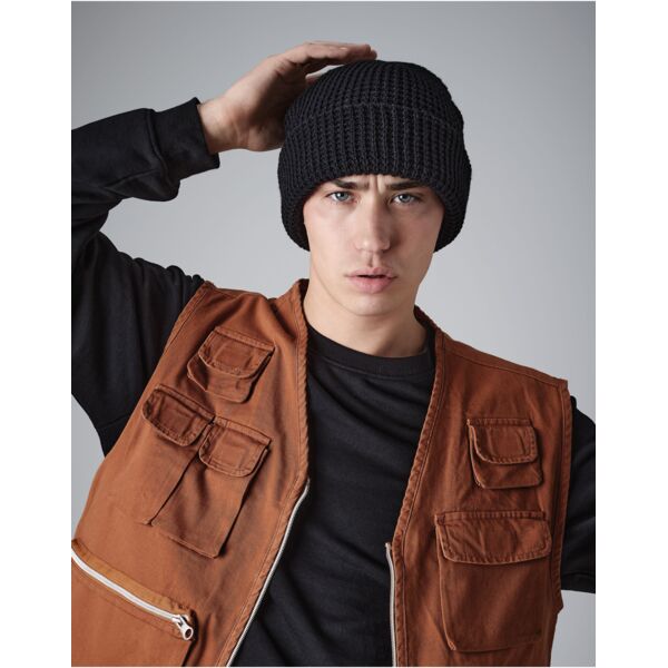 Classic Waffle Knit Beanie Thumbnail