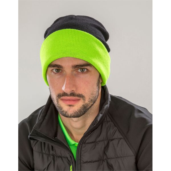 Recycled Black Compass Beanie Thumbnail